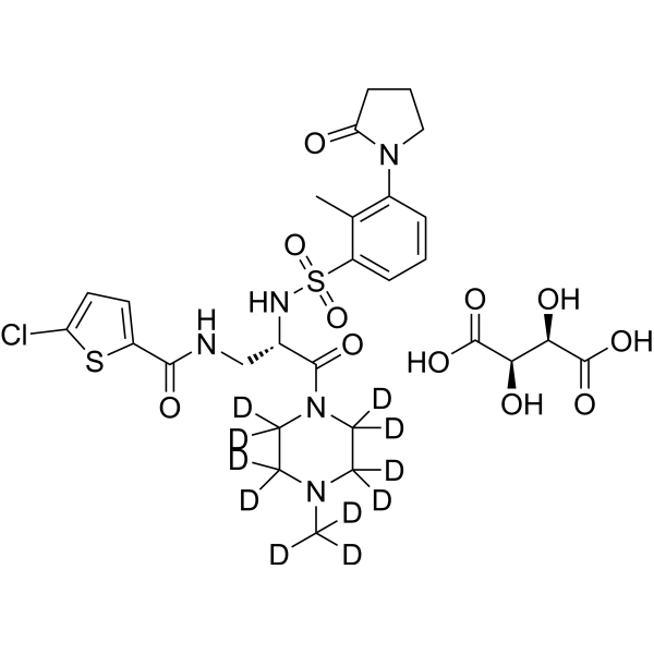 SAR107375-d11 Tartrate